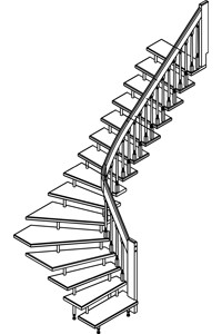 Лестница ЛМ-22
